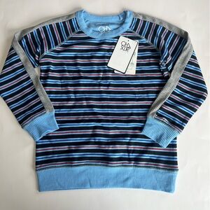 Chaser Boys‎ 7 Blue Vista Striped Sweater Long Sleeve